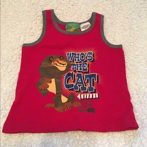Boys 3T Madagascar tank